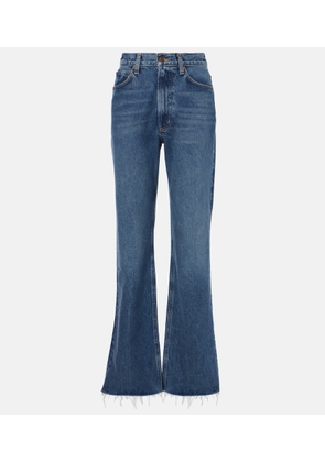 Agolde Leena mid-rise straight jeans