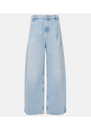 Agolde Darsha mid-rise barrel-leg jeans
