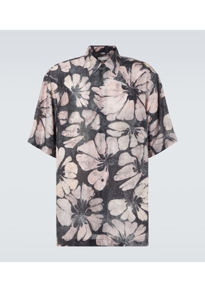 Dries Van Noten Floral silk shirt