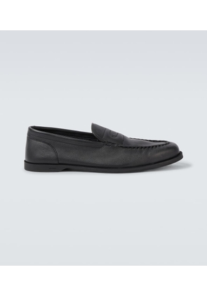 John Lobb Pace leather loafers