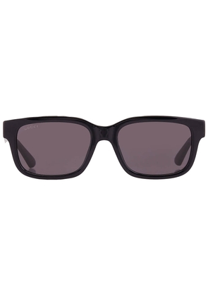 Gucci Grey Rectangular Mens Sunglasses GG1583S 001 56