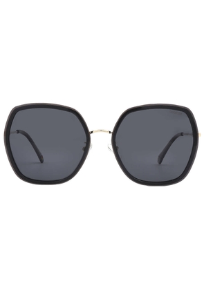 Polaroid Core Polarized Grey Butterfly Ladies Sunglasses PLD 6153/G/S 0KB7/M9 58