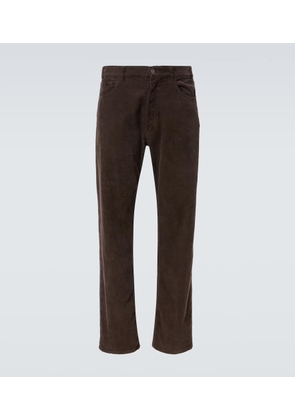 The Row Burt cotton corduroy straight pants