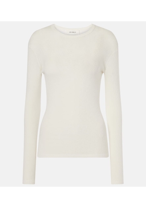 Lisa Yang Vivian knitted cotton and cashmere top