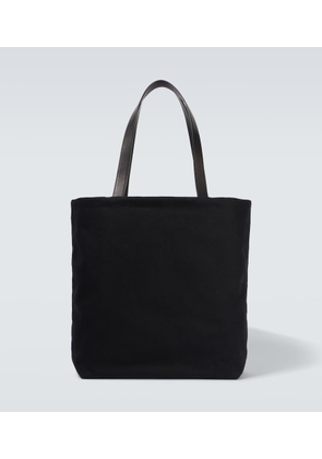 The Row Armory leather-trimmed tote bag