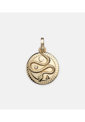 FoundRae Wholeness Medium pendant with diamonds