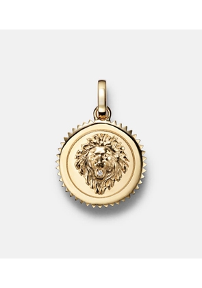 FoundRae Strength Medium 18kt gold pendant with diamond