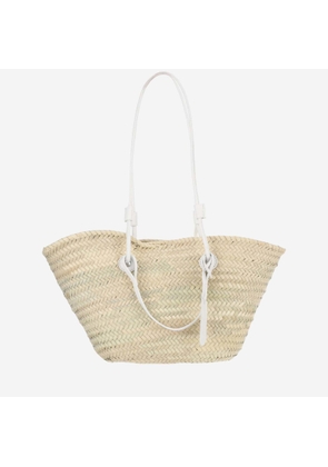 Filippo Catarzi Straw Bag With Logo