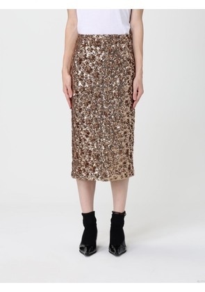 Skirt N° 21 Woman color Gold