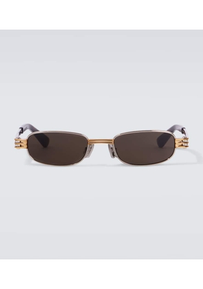 Bottega Veneta Bolt rectangular sunglasses
