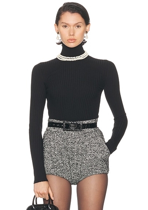 Dolce & Gabbana Turtleneck Sweater in Black - Black. Size 38 (also in 40, 42).