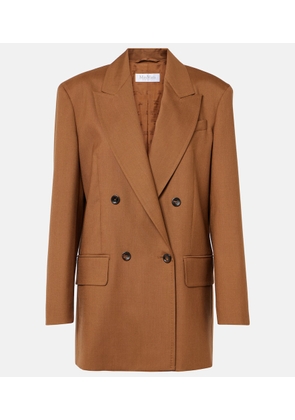 Max Mara Palanca wool and silk-blend blazer
