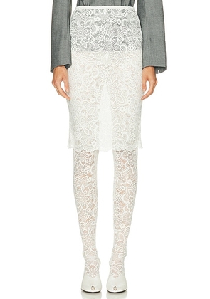 Beaufille Sinatra Skirt in White - White. Size M (also in XS, S).