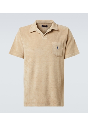 Polo Ralph Lauren Cotton-blend terry polo shirt