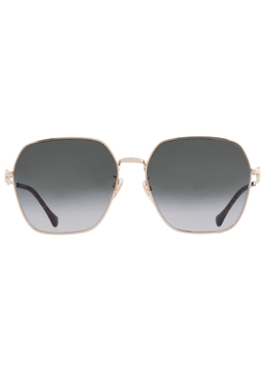 Gucci Grey Gradient Square Ladies Sunglasses GG0882SA 001 60