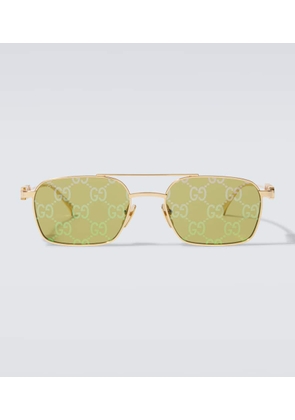 Gucci GG rectangular sunglasses