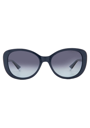 Polaroid Polarized Purple Gradient Butterfly Ladies Sunglasses PLD 4154/S/X 0PJP/WJ 55