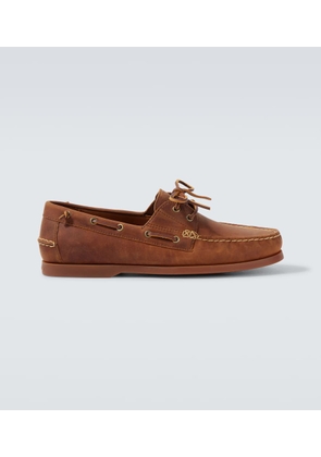 Polo Ralph Lauren Merton leather boat shoes