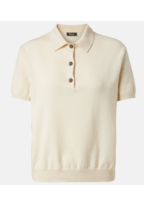 Loro Piana Cashmere polo shirt