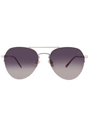 Frye 54395FRY714 Smoke Pilot Unisex Sunglasses 10262153.FRY GLD/SMK