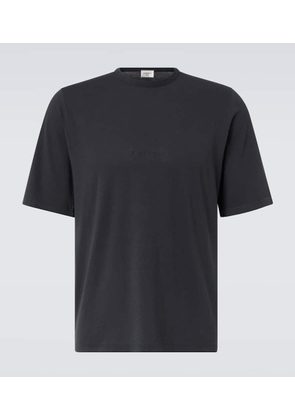 Saint Laurent Logo cotton jersey T-shirt