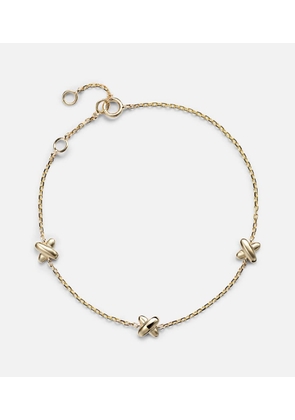 Stone and Strand Golden Kisses 14kt gold chain bracelet