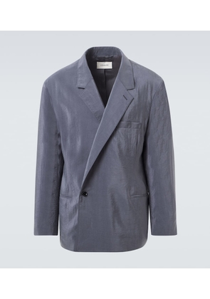 Lemaire Asymmetric silk-blend blazer