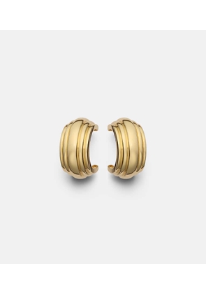 Stone and Strand Serge 10kt gold hoop earrings