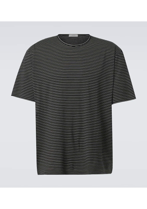 Lemaire Striped cotton jersey T-shirt