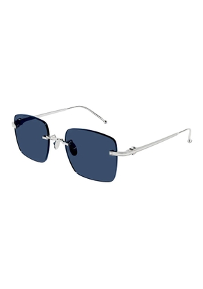 Cartier Pasha de Cartier Blue Square Mens Titanium Sunglasses CT0403S 001 52