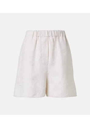 Loro Piana Angelo linen Bermuda shorts
