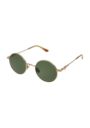Valentino Green Rectangular Unisex Sunglasses VLS-173 B 48