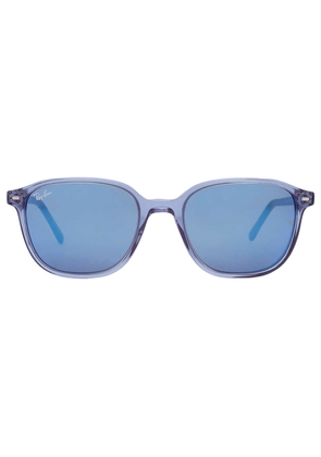 Ray Ban Leonard Blue Mirror Square Unisex Sunglasses RB2193 6638O4 51