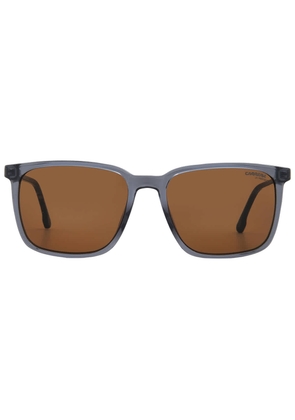 Carrera Brown Square Mens Sunglasses CARRERA 259/S 0KB7 55