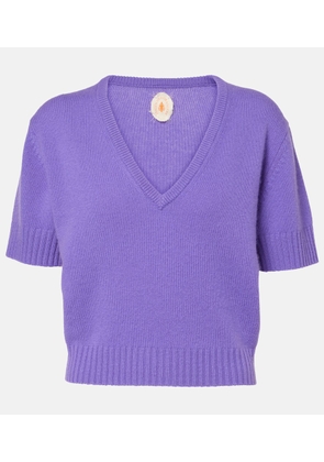 Jardin des Orangers Knitted cashmere top