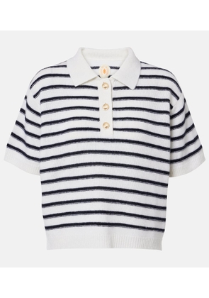 Jardin des Orangers Wool and cashmere polo sweater