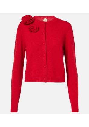 Jardin des Orangers Wool and cashmere cardigan