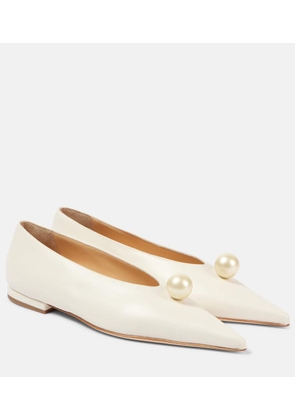 Magda Butrym Leather ballet flats
