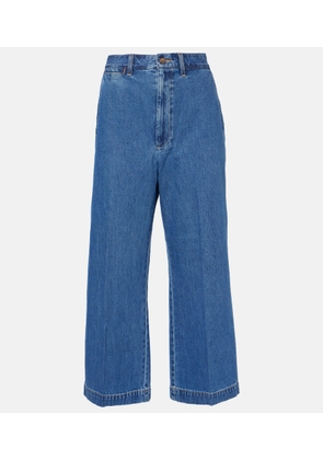 Polo Ralph Lauren Cropped wide-leg jeans