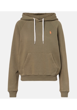 Polo Ralph Lauren Cotton-blend jersey hoodie
