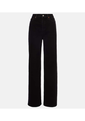 Re/Done High-rise wide-leg jeans