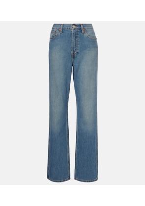 Re/Done 90s high-rise straight jeans
