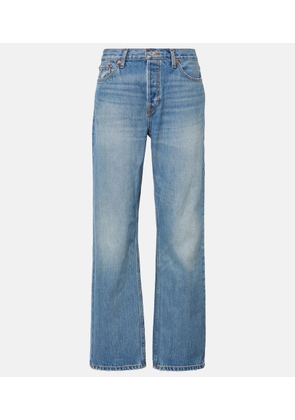 Re/Done The Standard mid-rise straight jeans