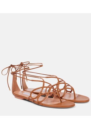 Aquazzura Infinito leather sandals