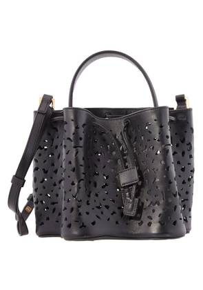 Mlouye Alto Mini Perforated Leather Bucket Bag