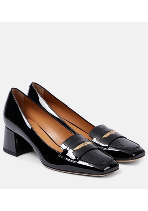 Tod's 50 patent leather loafer pumps