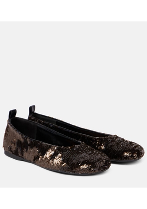 JW Anderson Sequined ballet flats