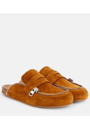JW Anderson Biker suede mules