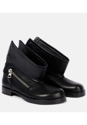 JW Anderson Leather biker boots