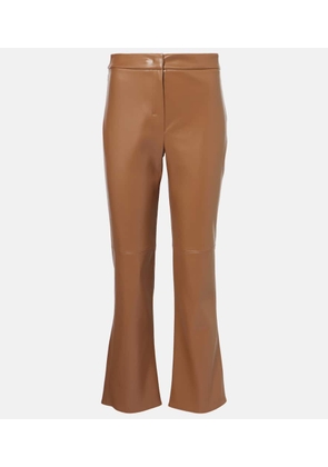 'S Max Mara Sublime cropped mid-rise bootcut pants